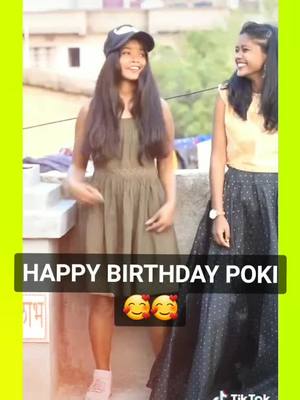 A post by @miss_tirkey1432 on TikTok caption: MANY² HAPPY RETURNS OF THE DAY 🥰🥰🎂🎂🎂🎂HAPPY BIRTHDAY🥰 #rubi_tirkey #tiktok_india #foryoupage #treanding @pihuxalxo912 @smart_babu1 @rsnepaliliz