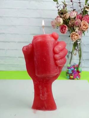 A post by @thedailylifetips on TikTok caption: Make a candle 🕯 #LifeHack #lifetips #handmade #fyp