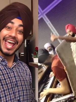 A post by @deep1444 on TikTok caption: #duet with @its_surinder_singh5 Notice kreyo kuch video ch😁@preetsandhu1313_ kro bro nu support🤗💕rabb hor trakiyan bakshe😘🥰lubb ju @tiktok_india