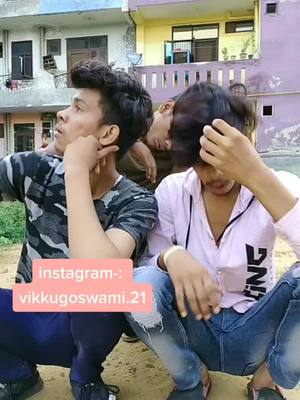 A post by @vikkugoswami.21 on TikTok caption: Mera Dill ese dhadakta h #vikkupandat2001 #akashgoswami918 #trending #viralvideo #tiktokindia #foryoupage #foryou #kappustouchup