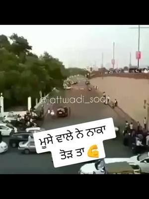 A post by @tonychouhan_ on TikTok caption: ਨਾਕਾ ਤੋੜਤਾ 😂😂😂 #bambihabole #tonychouhan #sidhumoosewala #punjabpolice #punjabisong #foryou #sidhumoosawala #gurichouhan26