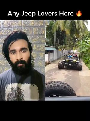 A post by @yasar_cm_ on TikTok caption: #duet with @jeep_pb_jeep ♥️♥️ My Favourite🚗 #jeep #jeeplovers #edutok #edutokkannada #kannada #kannadamemes #foryou #viral #foryoupage #trending #me