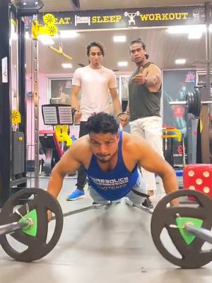 A post by @modernfitnessgym on TikTok caption: Full dedication Yeh Karke Dekho￼ bro @arhanansari456 @faraaz_zs @tiktok #tiktok_india #foryou #gym #fitness #m_f_g #gymmotivation #gymnastics