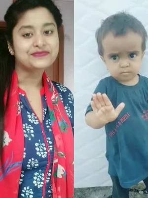 A post by @soni41571189 on TikTok caption: #duet with @balukadam47 #cute sa Baccha#tiktokviral #foryoupage