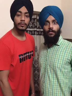 A post by @deep1444 on TikTok caption: Sorry sorry😑@baldeepjandu1 #teampunjab #pokepunjabi #tiktokpunjabi #punjabifanatics #deep1444 #punjabicomedy #punjabinews @tiktok_india