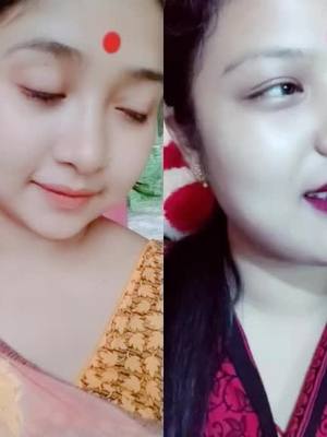 A post by @rimjim441 on TikTok caption: #duet with @kabita_borah25 #flowerkiss  mur kolija Joni 💞💞💞