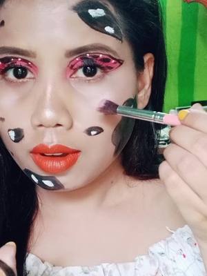 A post by @beautyipsita on TikTok caption: new makeup 🐄@izismita #odiamuser #ipizi