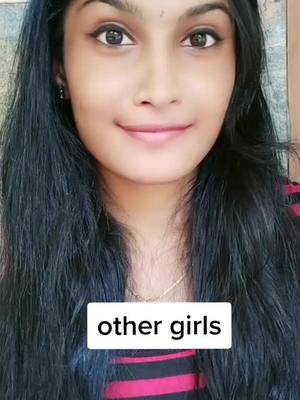 A post by @_rashmi_bhat_ on TikTok caption: other girls v/s tiktok girls 😆 #kundapura #kannadathi #viral #foryoupage #rashmibhat