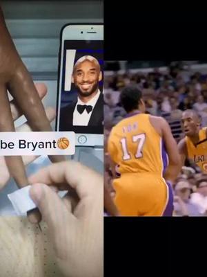 A post by @littlefigurines on TikTok caption: #duet with @dunk Kobe 🏀❤️😭#fyp #foryou #DIY #kobe