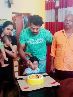 A post by @kelvin2255 on TikTok caption: today my birth day 🎂 video ഇടാൻ കുറച്ചു വൈകിപ്പോയി 🤪🤪#family #fyou #സാധാരണക്കാരൻ #foryou #tikttokindia #kelvin2255 #comedyfamily