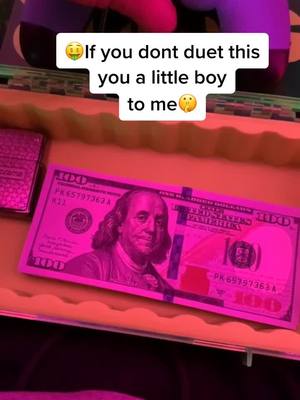 A post by @crishyphy on TikTok caption: Who really knows money, how much $ I got in my box 🤫🤔👇👇👇👇👇 #fyp #gaming #foryoupage #Rags2Riches