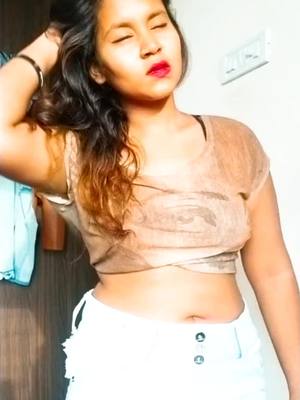 A post by @_.sanjana._09 on TikTok caption: Karo connect😂😂💥#TideLagaoDaagHatao #bellygirlsanju #tiktokindia #fyp #foryoupage #foryou #trending