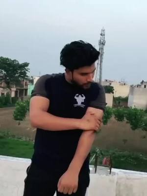 A post by @krishnabajwafitness on TikTok caption: baap ko mt sikha #foryou #foryoupage #tiktokindia #trending #TideLagaoDaagHatao #dontleavemechallenge #monsoonvibes #dontleavemechallenge @annieyadav0