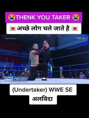 A post by @mh.gujrat7 on TikTok caption: @undertaker best wrestler wwe.... 👊THENK YOU TAKER 👊