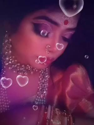 A post by @sameer0.7khan on TikTok caption: Baingoli makeup done by me#plz#viral#tiktok–india