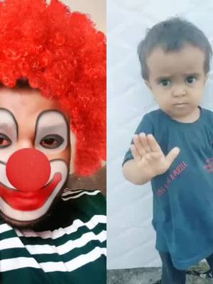 A post by @deepukumar405 on TikTok caption: #duet with @balukadam47 #carnivalclown #tiktokindia #TideLagaoDaagHatao #foryou #foryou