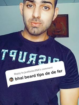 A post by @akkidwaj on TikTok caption: Reply to @jaatbaba354 #beardlover#beard#cleanshave#haryanvi#foryoupage