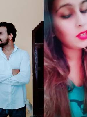 A post by @sunnysharma6666 on TikTok caption: 😍😍😍😍😍#duet with @kat555_tiktok #foryou #viral #foryoupage #TideLagaoDaagHatao