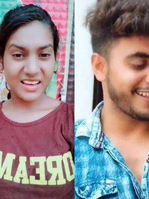 A post by @shivani_kumari321 on TikTok caption: #duet with @rishabh__d are sadi barbadi ke chakkr me mujhe nhi padna 😝☺️#shivani_kumari321 @tiktok @tiktok_india