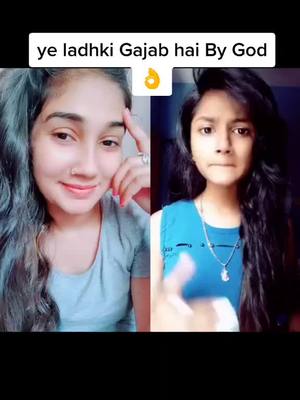 A post by @chanchalmakkar1 on TikTok caption: bhyi ye ldhki Mind blowing hai ksm se