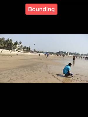 A post by @pawaramit94 on TikTok caption: Bounding#bounding #fyb #foryou #foryoupage #practice #tiktok_india #workouttutorial #beachpractice #sand #sea