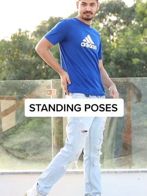 A post by @sayyam27 on TikTok caption: STANDING POSES #howtopose#posefyp#sayyamkhurmi#sayyam27#fashion#cutesong