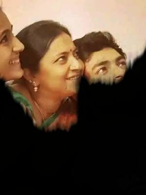 A post by @aravindchary93 on TikTok caption: #doubleexposure 💙💙😍😍😘😘💛😍💙😘