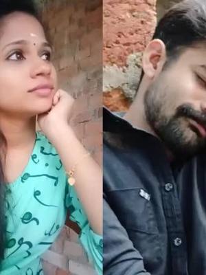 A post by @bhavana.k.balan on TikTok caption: #duet with @ravanz95 🌿❤🌿നീയെൻ്റെയല്ലെ എൻ്റെ എണ്ണ കറുമ്പി അല്ലെ🌿❤🌿#ത്രിശ്ശൂർക്കാരി #കുറുമ്പി #1millionaudition #തോറ്റപ്രധാനമന്ത്രി #amma_mol #achan