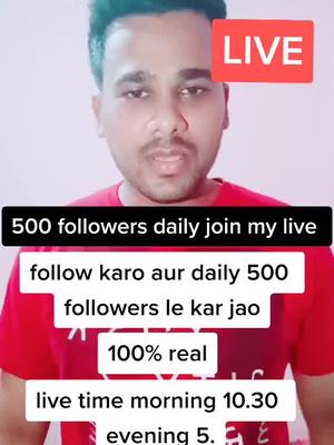 A post by @mohit_agrawal750 on TikTok caption: everybody join my live stream daily morning 10.30 evening 5. #TideLagaoDaagHatao #mohitod