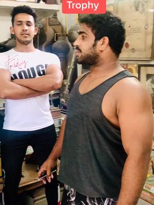 A post by @shahjad751 on TikTok caption: Nasir pahalwan #💪💪 #foryoupage #bhai #likeforlike #mewati #viral #mewati #gymlovers #trending #meo #dosti #pahalwan #miya #desi @tiktok_india