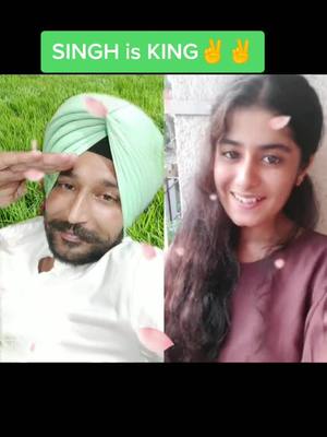 A post by @tiger_abi_zinda_hai on TikTok caption: #duet with @nisharochlani30  #thankyou #great_punjabi #sardar #sardari @browngirl0.7