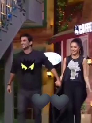 A post by @bollywoodpapz on TikTok caption: Throwback to Happier times💔💔#sushantsinghrajput #shraddhakapoor