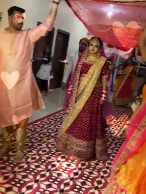 A post by @thapa_deepika on TikTok caption: Happy married lyf di❤️💖🥰💋💕God bless you😇🥰😇#dikishadi #fyp #foryou #pageforyou #trending #viral #tiktok @tiktok_india