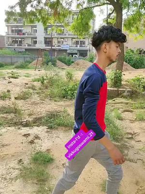 A post by @vikkugoswami.21 on TikTok caption: janta Kon hu me #akashgoswami918 #vikkupandat2001 #viralvideo #trending #tiktokindia #foryoupage #foryou #kappustouchup