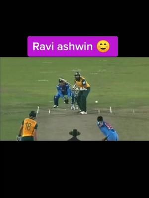 A post by @raushanrajput16 on TikTok caption: #raviashwin #ashwin #icc #indvssa