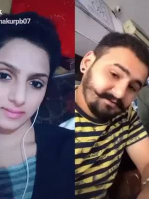 A post by @karan_thakur_pb_08 on TikTok caption: #trending #foryou #papular_creator #perfectpair #tiktokindia #jalandhar08 @payalthakurpb07 @anchalkohli123 @ponamthakur1