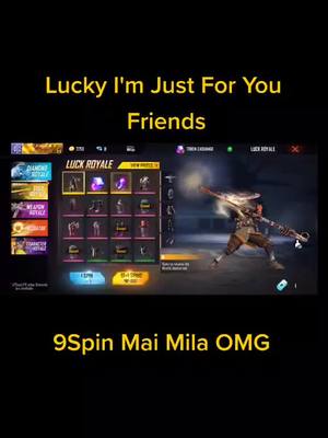 A post by @buddyfreefiregamer on TikTok caption: Diamond Royal Bundle Only 9Spin#freefireindiaofficial #freefire #freefire_lover #viral #trending