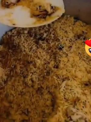 A post by @gamerlife16 on TikTok caption: #food #biryani #FoodLover #tiktok_india #foryoupage #fyp #viral 🔥🛑🔥🛑🔥