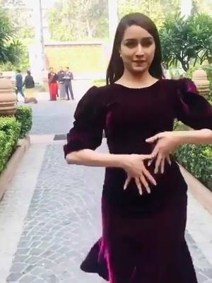 A post by @bollywoodpapz on TikTok caption: She is such a cutie😍😍#shraddhakapoor