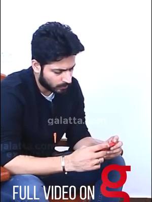 A post by @galattatamil on TikTok caption: Harish Kalyan reveals his first kiss #harishkalyan #kiss #firstkiss #happybirthdayharishkalyan #galattamedia #galattatamil