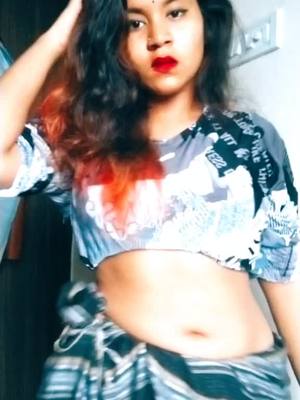 A post by @_.sanjana._09 on TikTok caption: ♥️💥#bellygirlsanju #foryou #fyp #foryoupage #tiktokindia #trending