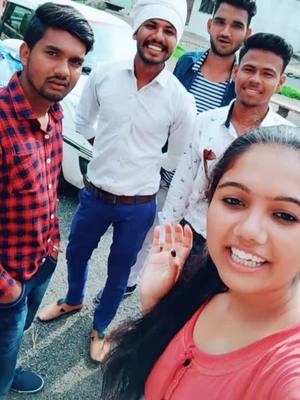 A post by @dipalikalmodiya12345 on TikTok caption: sarangpur s aaye h 🙏#@ajaysinghsolanki17#Pankaj parmar 00321#@rajishsimroliya1#tiktokindia2020 #dipalikalmodiya12345