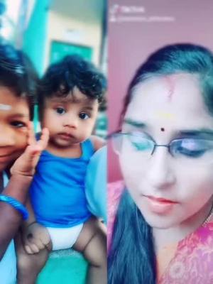 A post by @jpsanthosh3 on TikTok caption: #duet with @saranya_princess