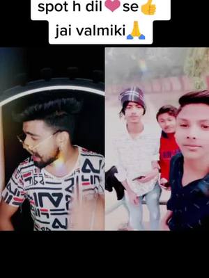 A post by @love_luhera27 on TikTok caption: jai valmiki🙏#duet with @devroy6275 #support_me 🙏#deepuluhera #luherashabh #valmiki_king27 👑@tiktok_india #apna_time_aayega27 #like4foll27 🙏