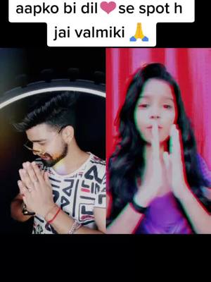 A post by @love_luhera27 on TikTok caption: jai valmiki🙏#duet with @divyalove66 #support_me 🙏#luherashabh #deepuluhera #valmiki_king27 👑@tiktok_india #apna_time_aayega27 #like4foll27 🙏