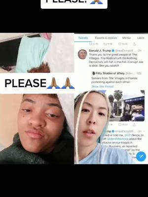 A post by @ace_galaxy2.0 on TikTok caption: #duet with @meowyoface A terrible way to wake up, please like her video and raise awareness #blm #currupt #staysafe