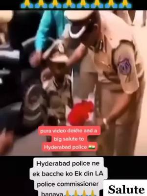 A post by @debasarkar047 on TikTok caption: #TideLagaoDaagHatao #respect #salute #haydharabad #polic #foryoupage #goviral #indiatiktok #debasarkar047