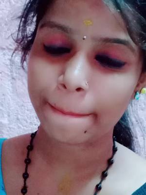 A post by @poornimavmp on TikTok caption: #zoommyface thungu munji#expressionchallenge #smile #expressionchallenge #killerpoornima #tiktok_india