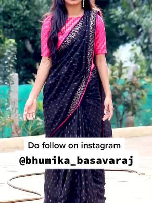 A post by @bhumika_basavaraj on TikTok caption: Thank u so much for all ur support 🙏🙏 #bhumikabasavaraj vll be active on insta plz do follow. #dance