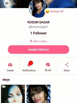 A post by @kusumsagar28 on TikTok caption: aap sabhi ne muje tik tok pr bhut pyar diya h thank you so much#😘😘🌹🌹🙏🙏🌹🌹💝💝💝